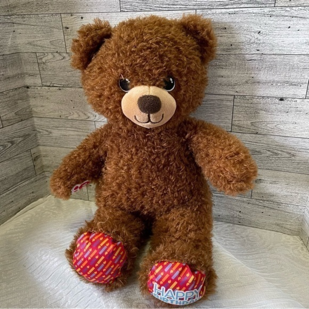 Build-A-Bear‎ | Brown Happy Birthday Bear Plush